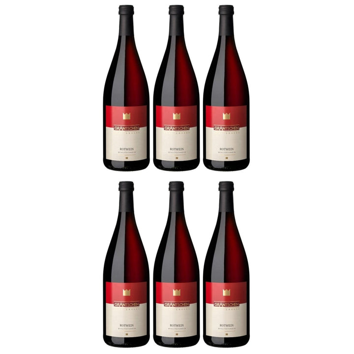 Genossenschaftskellerei Heilbronn Grantschener Salzberg Rotwein DQ Deutschland (6 x 1,0l) - Versanel - 