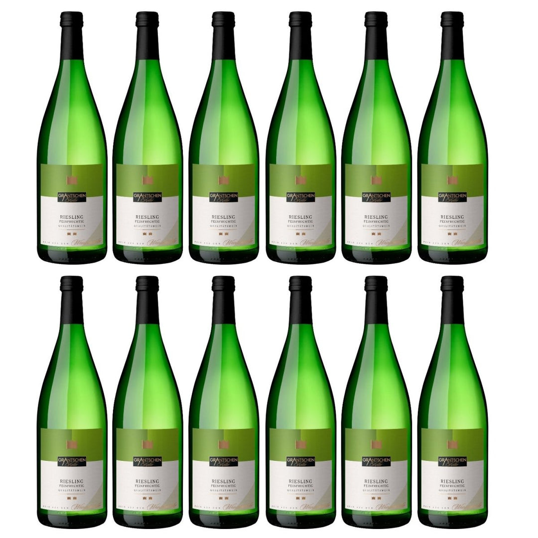 Genossenschaftskellerei Heilbronn Grantschener Salzberg Weißwein Riesling DQ feinfruchtig Deutschland (12 x 1,0l) - Versanel - 