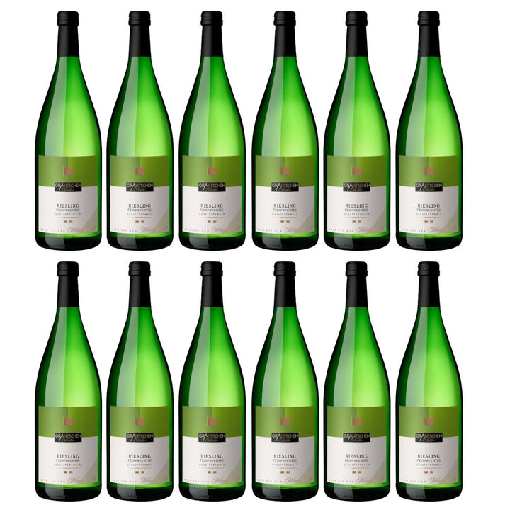Genossenschaftskellerei Heilbronn Grantschener Salzberg Weißwein Riesling DQ feinfruchtig Deutschland (12 x 1,0l) - Versanel - 