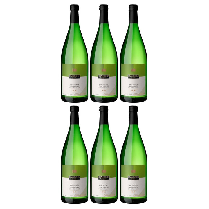 Genossenschaftskellerei Heilbronn Grantschener Salzberg Weißwein Riesling DQ feinfruchtig Deutschland (6 x 1,0l) - Versanel - 