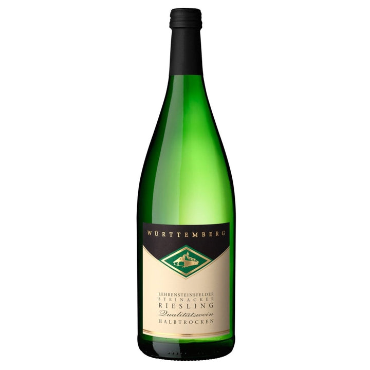 Genossenschaftskellerei Heilbronn Lehrensteinsfelder Steinacker Riesling DQ halbtrocken Deutschland (12 x 1,0l) - Versanel - 