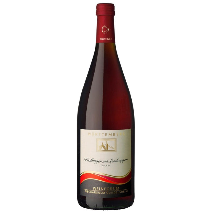 Genossenschaftskellerei Heilbronn Neckarsulmer Scheuerberg Trollinger mit Lemberger DQ Rotwein trocken Deutschland (12 x 1,0l) - Versanel - 
