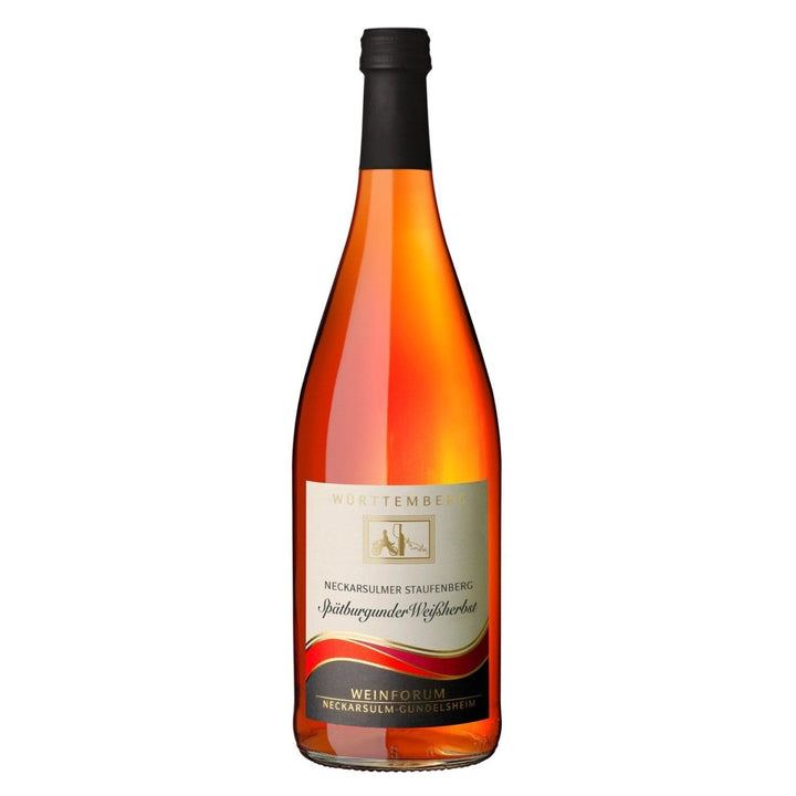 Genossenschaftskellerei Heilbronn Neckarsulmer Staufenberg Spätburgunder Weißherbst DQ Roséwein Deutschland (6 x 1,0l) - Versanel - 