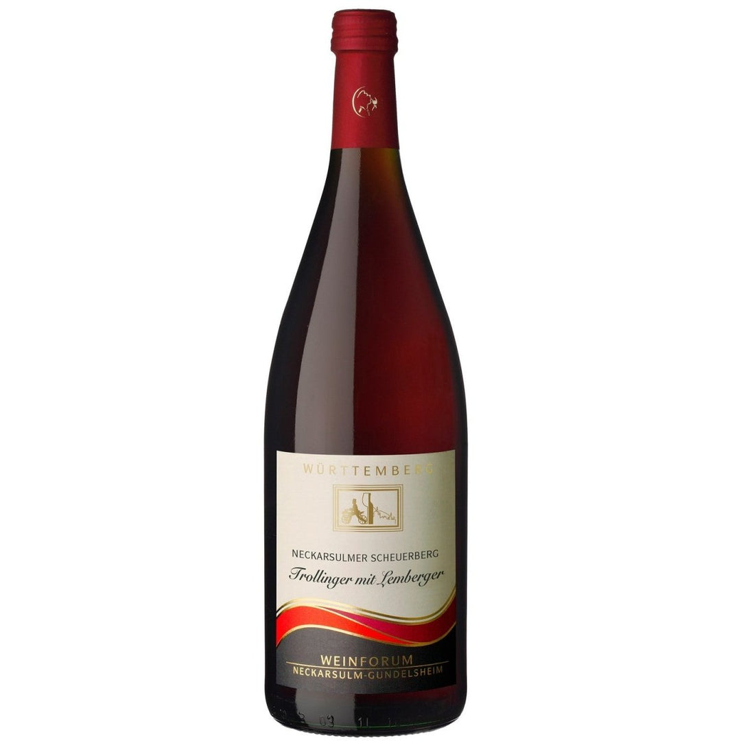 Genossenschaftskellerei Heilbronn Rotwein Neckarsulmer Scheuerberg Trollinger mit Lemberger DQ Deutschland (6 x 1,0l) - Versanel - 