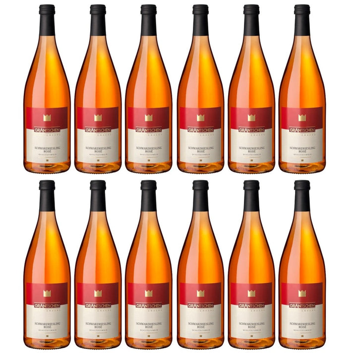 Genossenschaftskellerei Heilbronn Schwarzriesling Rosé DQ feinfruchtig Roséwein Deutschland (12 x 1,0l) - Versanel - 