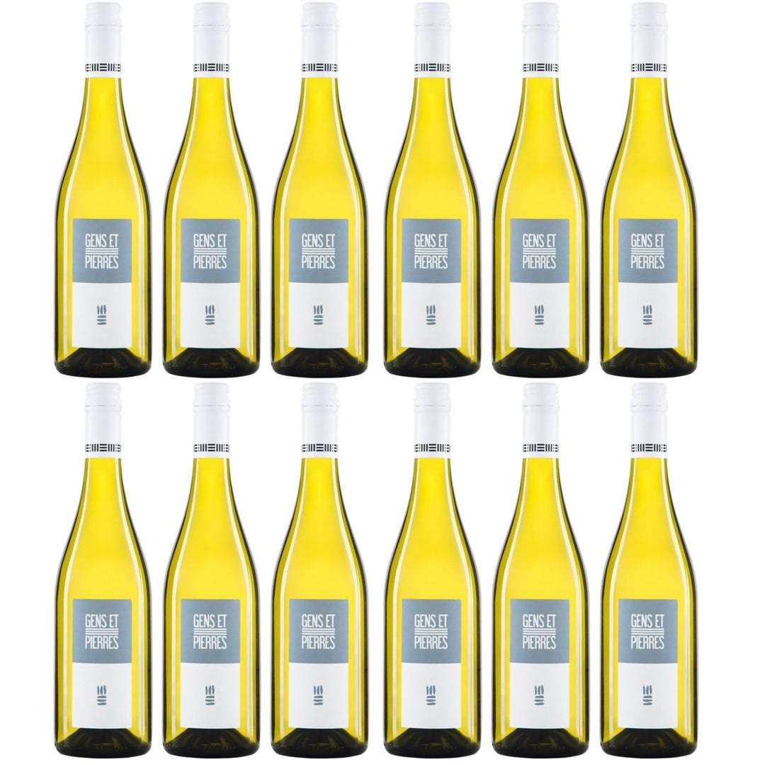 GENS ET PIERRES Nord - Sud Blanc Weißwein Trocken Frankreich (12 x 0.75l) - Versanel - 