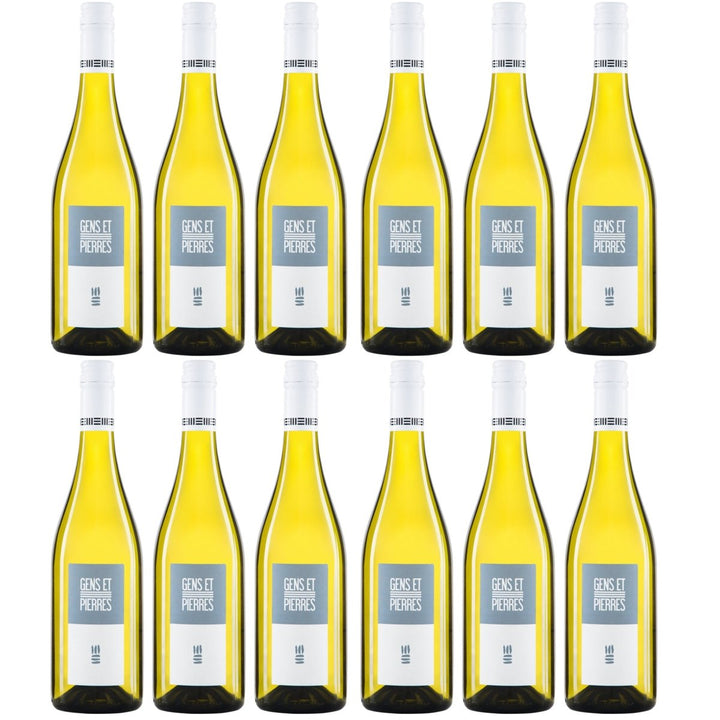GENS ET PIERRES Nord - Sud Blanc Weißwein Trocken Frankreich (12 x 0.75l) - Versanel - 