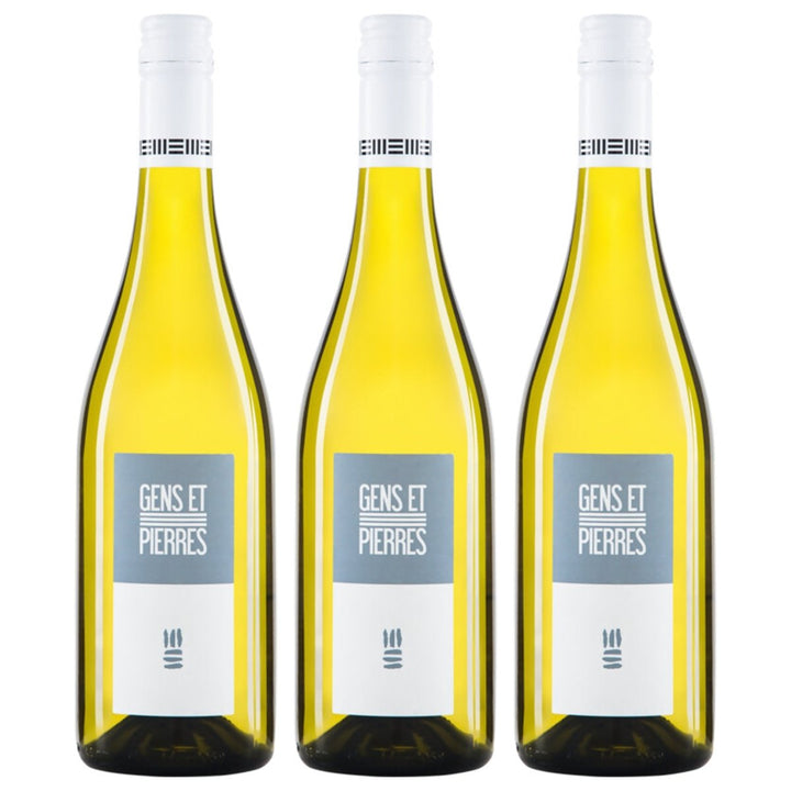 GENS ET PIERRES Nord - Sud Blanc Weißwein Trocken Frankreich (3 x 0.75l) - Versanel - 