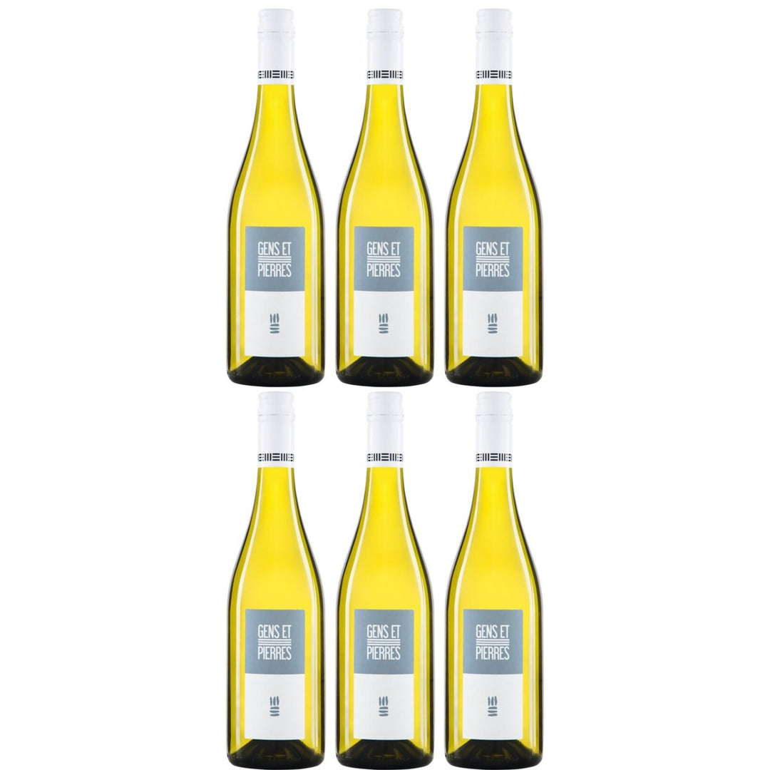 GENS ET PIERRES Nord - Sud Blanc Weißwein Trocken Frankreich (6 x 0.75l) - Versanel - 