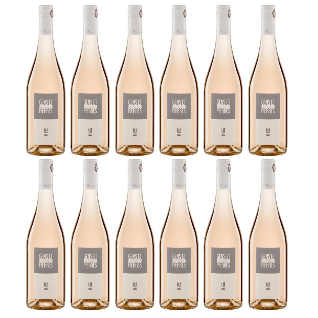 GENS ET PIERRES Sud Rosé Roséwein Trocken Frankreich (12 x 0.75l) - Versanel - 