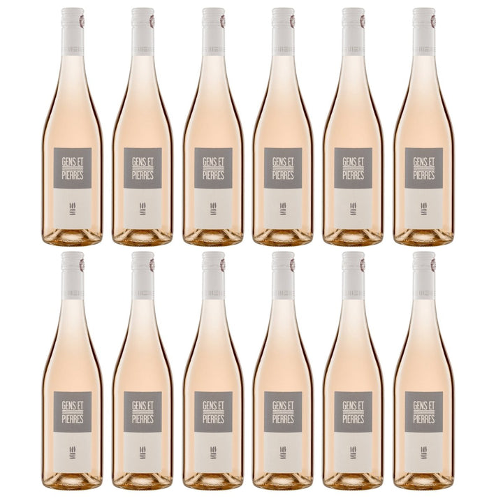 GENS ET PIERRES Sud Rosé Roséwein Trocken Frankreich (12 x 0.75l) - Versanel - 