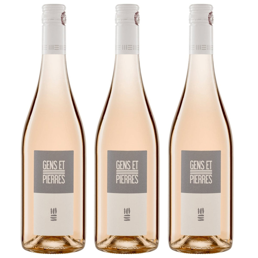 GENS ET PIERRES Sud Rosé Roséwein Trocken Frankreich (3 x 0.75l) - Versanel - 