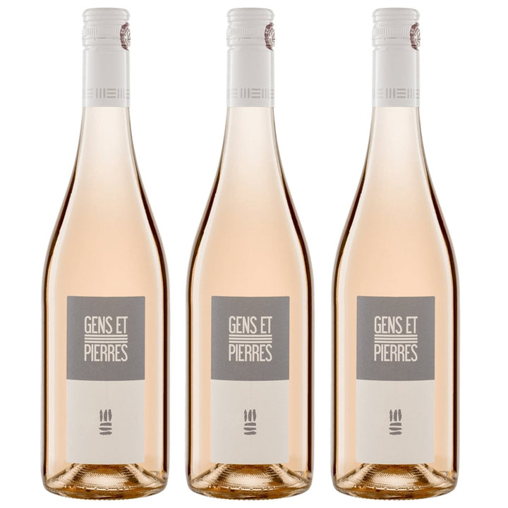 GENS ET PIERRES Sud Rosé Roséwein Trocken Frankreich (3 x 0.75l) - Versanel - 