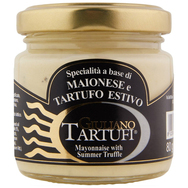Giuliano Tartufi Specialità a base di Maionese e Tartufo Estivo Mayonnaise mit Sommertrüffel Italien (12 x 80g) - Versanel - 