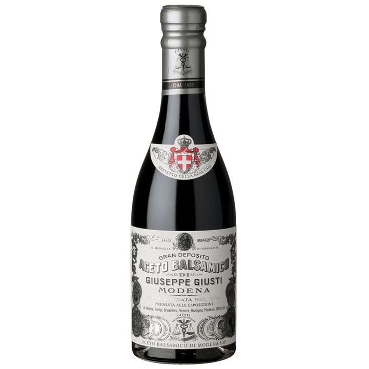 Giuseppe Giusti Aceto Balsamico Giusti 'Il Profumato' Balsamessig aus Modena, ca. 6 Jahre gereift Italien (6 x 0,25l) - Versanel - Lebensmittel