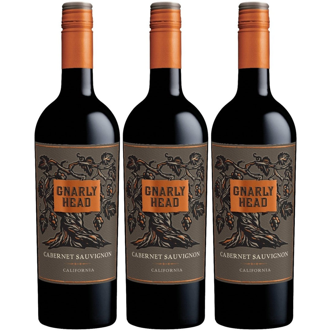Gnarly Head Cabernet Sauvignon Rotwein Rot trocken USA (3 x 0.75 l) - Versanel -