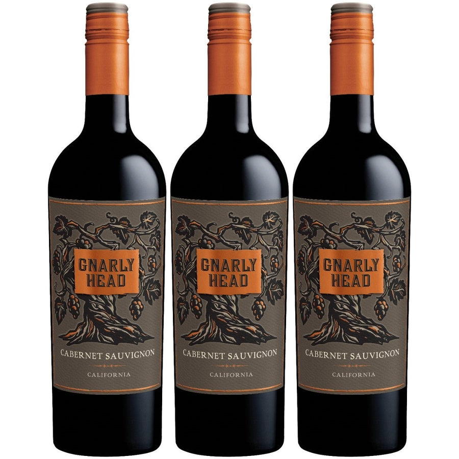 Gnarly Head Cabernet Sauvignon Rotwein Rot trocken USA (3 x 0.75 l) - Versanel -