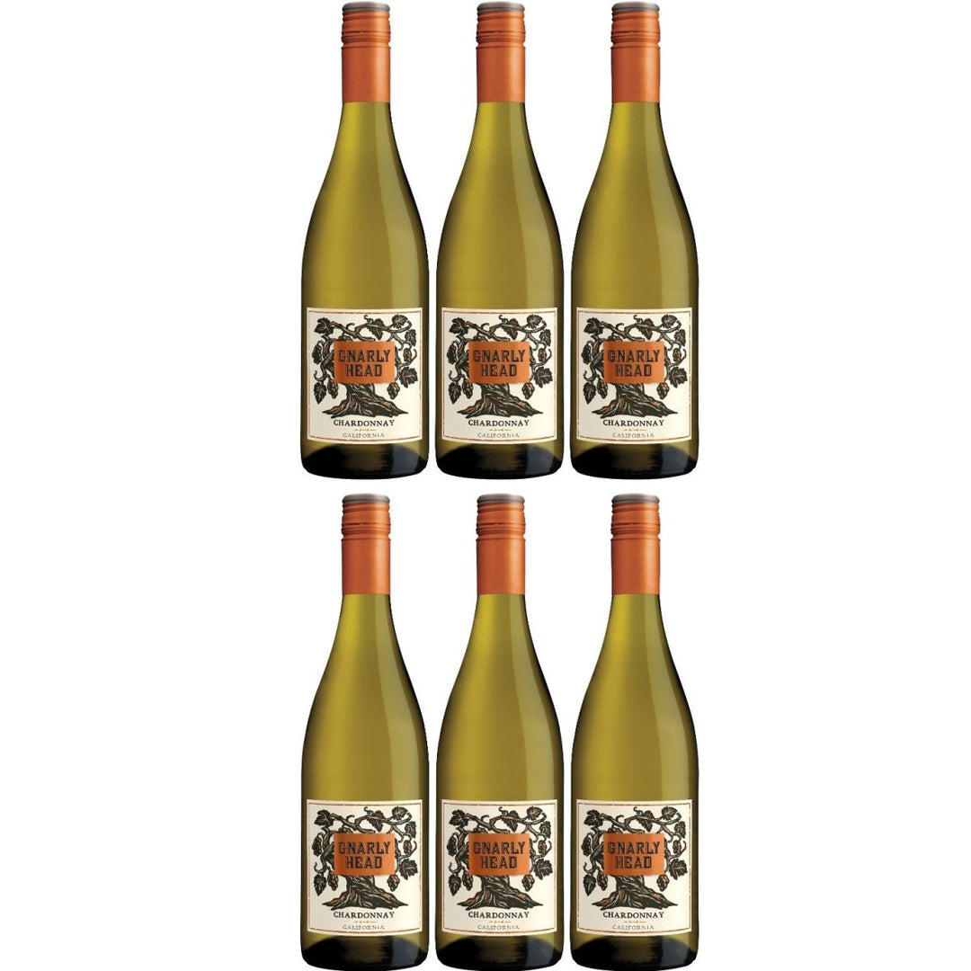 Gnarly Head Chardonnay Weisswein Weiss trocken USA (6 x 0.75 l) - Versanel -