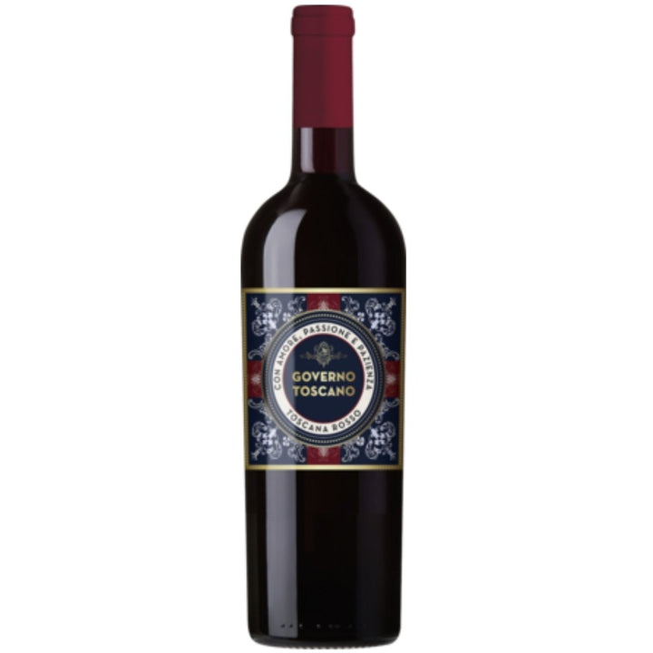 Governo Toscano Rosso Toscana Rotwein italienischer Wein trocken IGT Italien (3 x 0.75l) - Versanel -