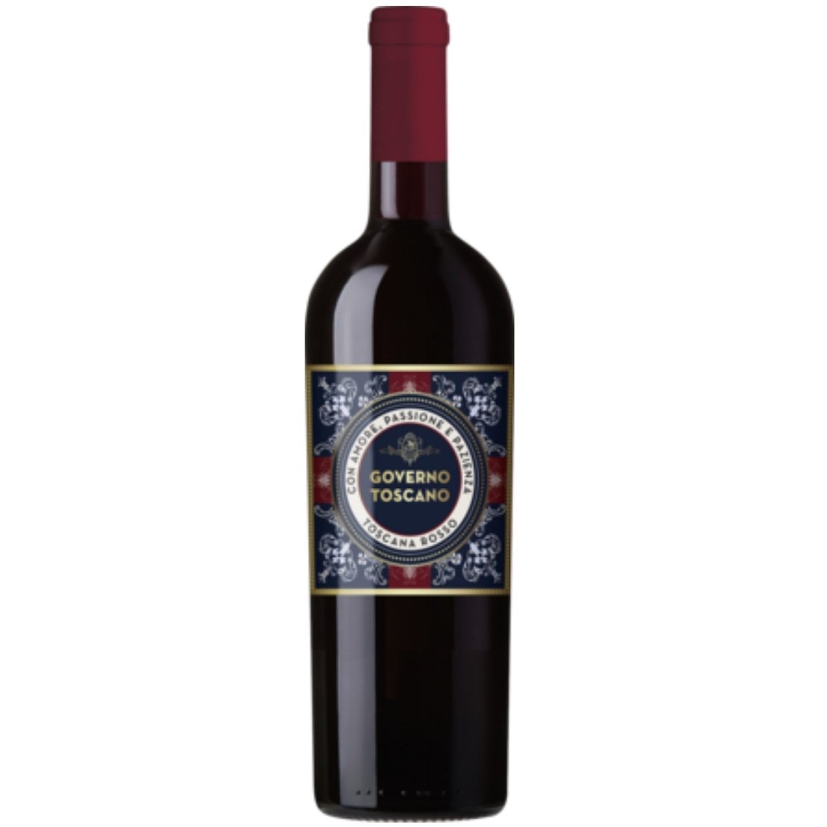 Governo Toscano Rosso Toscana Rotwein italienischer Wein trocken IGT Italien (6 x 0.75l) - Versanel -