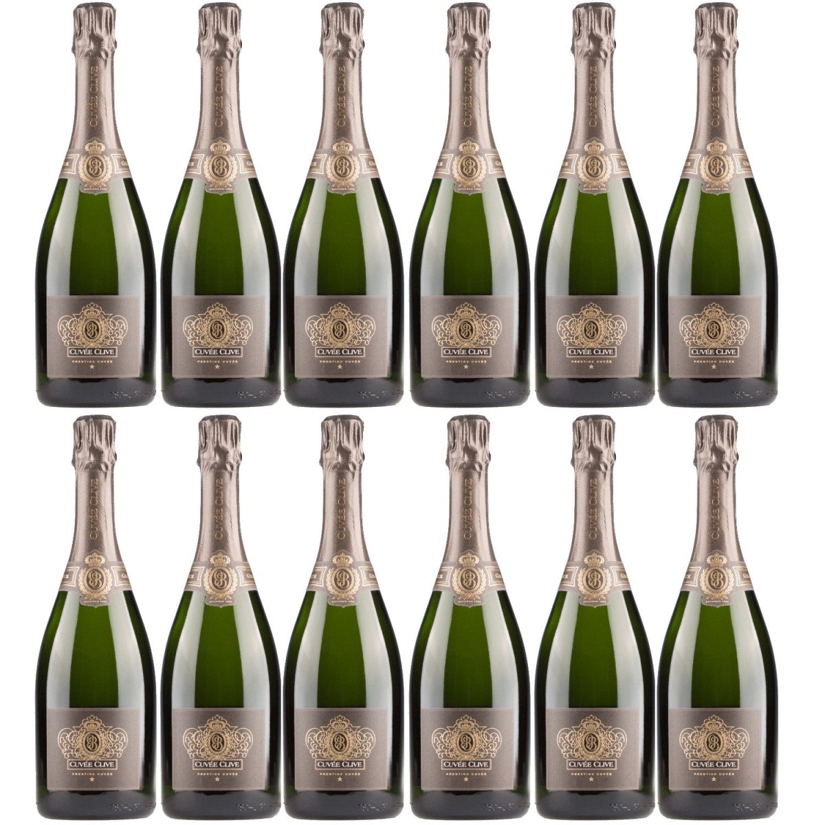 Graham Beck MCC Brut Cuvée Clive Schaumwein weiß Südafrika (12 x 0,75l) - Versanel - 