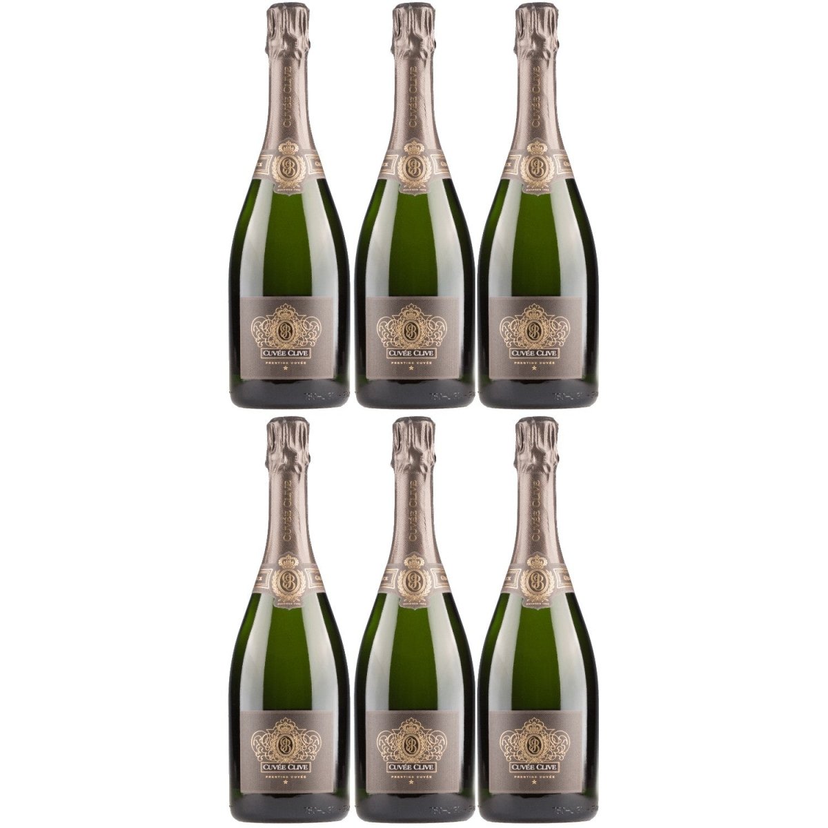 Graham Beck MCC Brut Cuvée Clive Schaumwein weiß Südafrika (6 x 0,75l) - Versanel - 