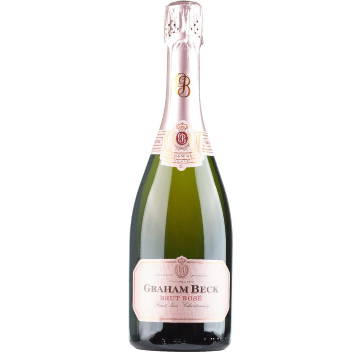 Graham Beck MCC Brut Rosé Chardonnay Pinot Noir Schaumwein rosé Südafrika (12 x 0,75l) - Versanel - 