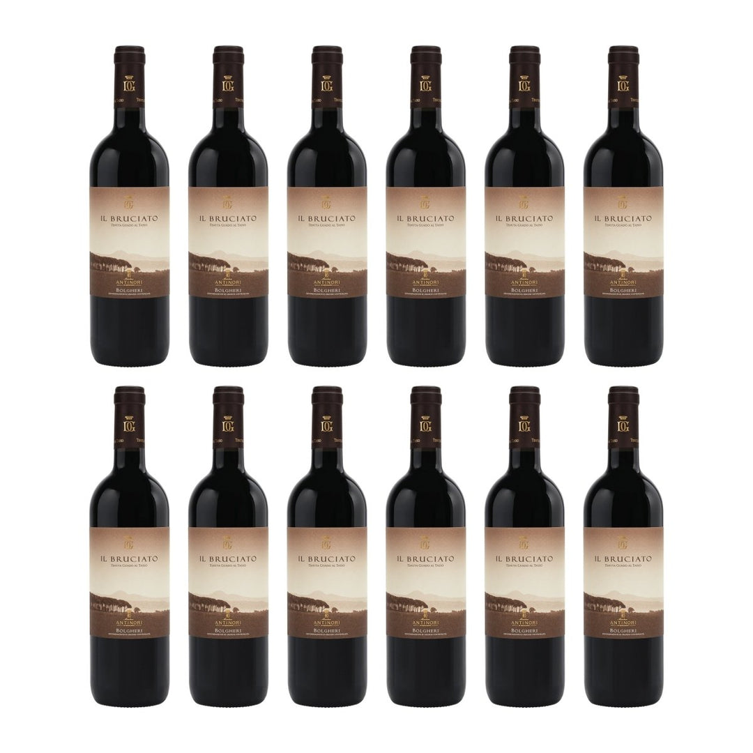 Guado al Tasso Il Bruciato Bolgheri DOC trocken Rotwein Italien (12 x 0.75 l) - Versanel - 