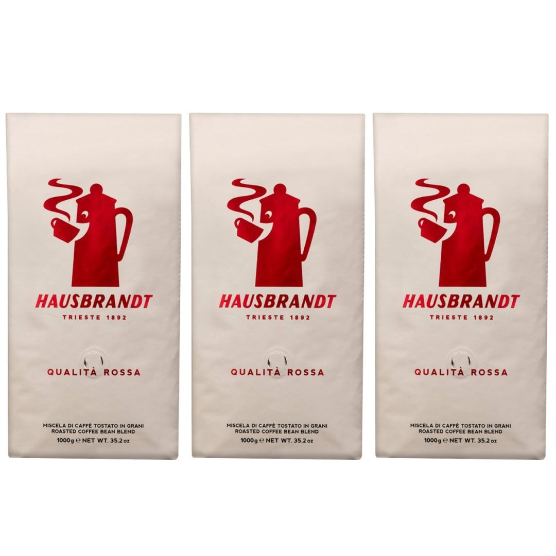 Hausbrandt Caffé Hausbrandt Rosso Italien (3 x 1kg) - Versanel - 