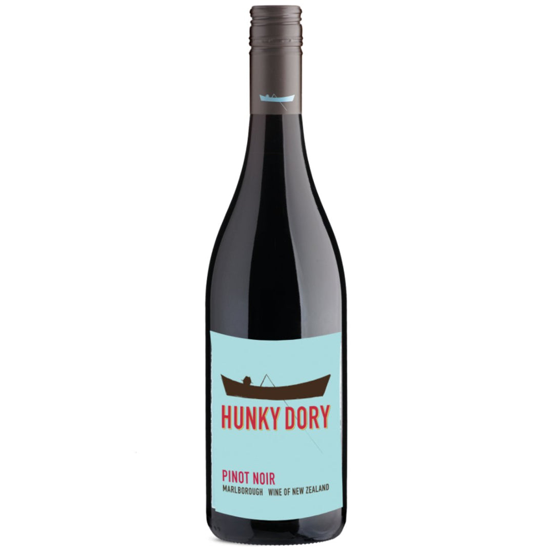 Hunky Dory Pinot Noir Marlborough Rotwein Wein trocken Neuseeland (1 x 0.75l) - Versanel - 