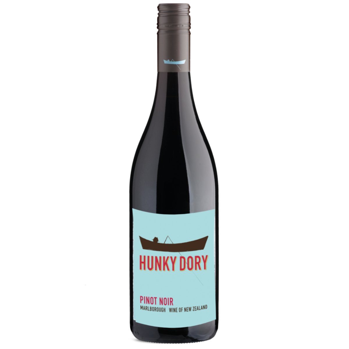 Hunky Dory Pinot Noir Marlborough Rotwein Wein trocken Neuseeland (12 x 0.75l) - Versanel - 