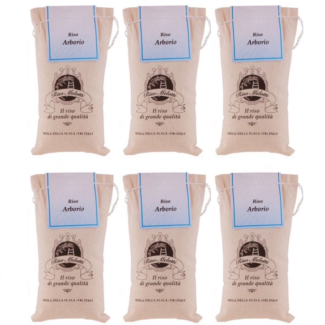 Il Riso Arborio Risotto Reis BIO Melotti Italien (6 x 500 g) - Versanel - 