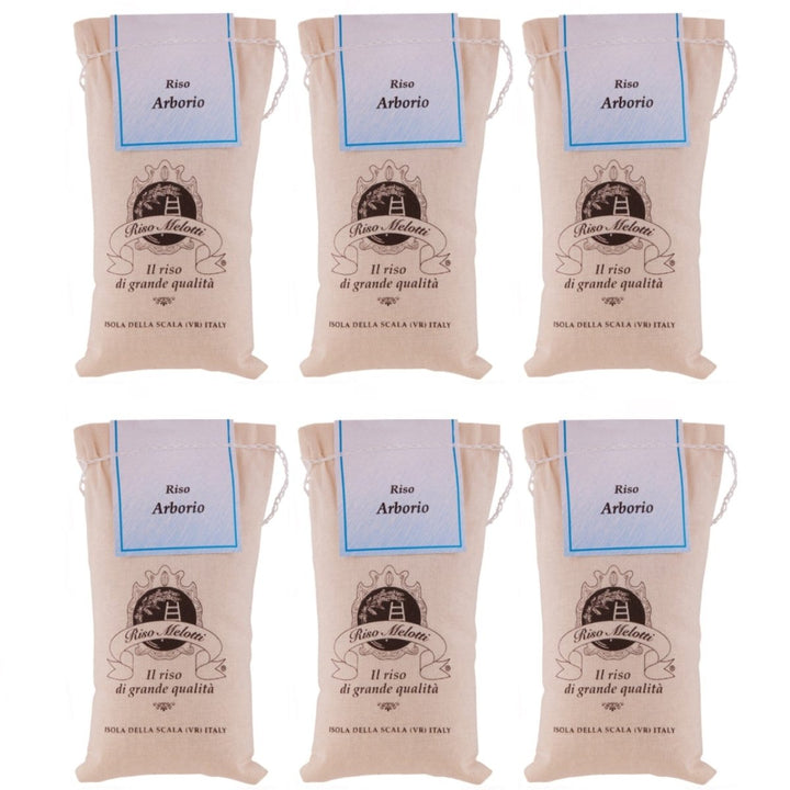 Il Riso Arborio Risotto Reis BIO Melotti Italien (6 x 500 g) - Versanel - 