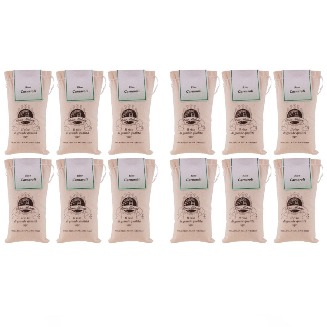 Il Riso Carnaroli Risotto Reis BIO Melotti Italien (12 x 500 g) - Versanel - 