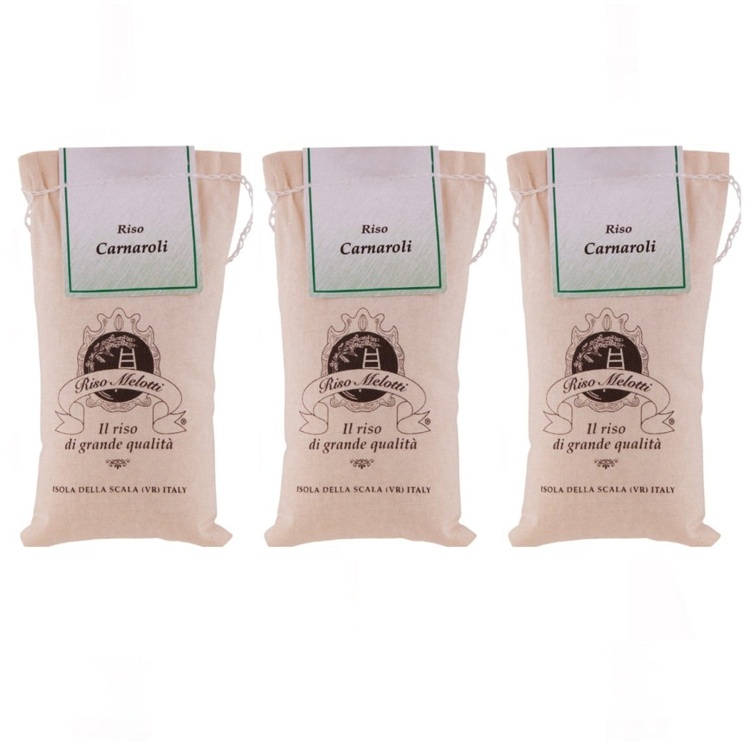 Il Riso Carnaroli Risotto Reis BIO Melotti Italien (3 x 500 g) - Versanel - 
