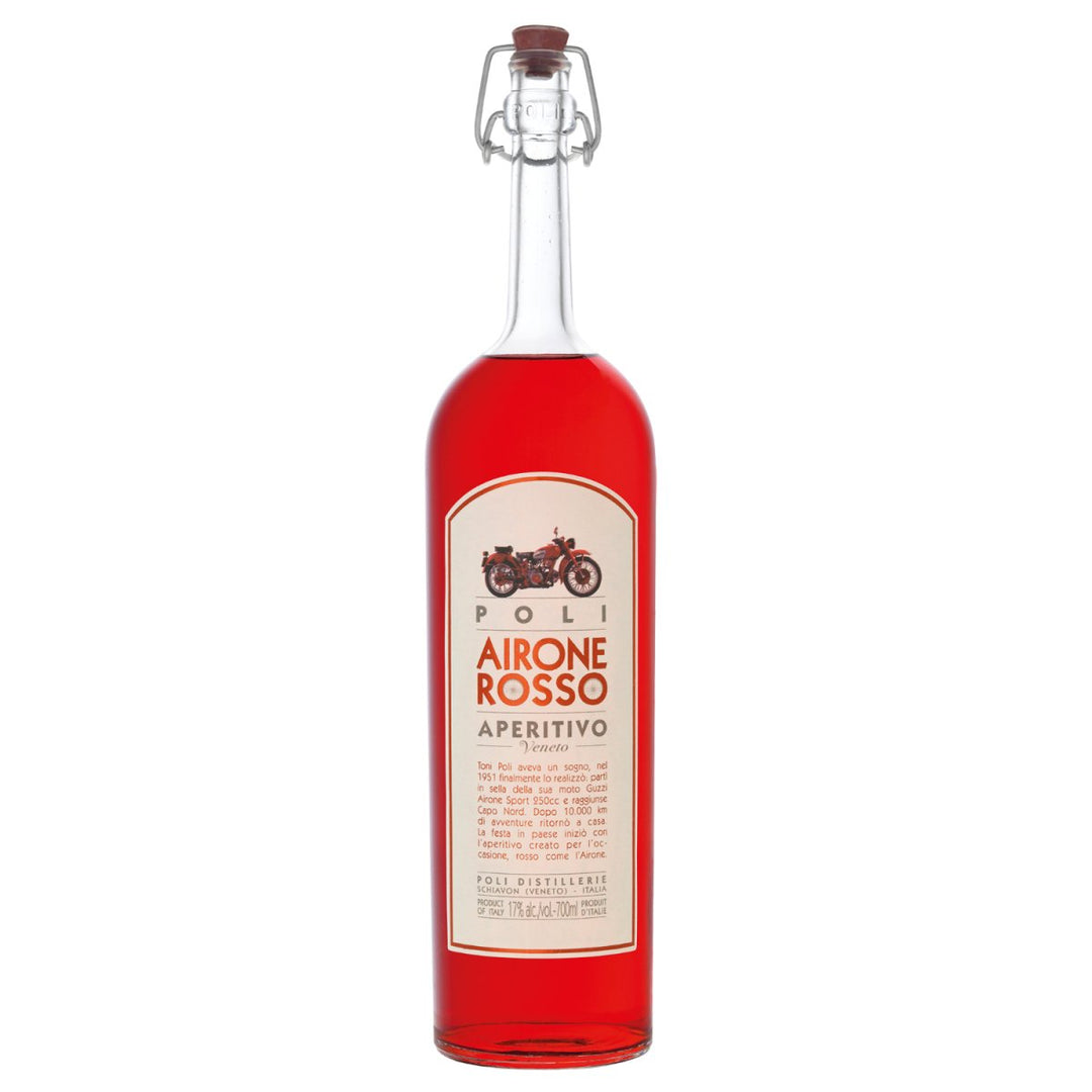 Jacopo Poli Airone Rosso Aperitivo Likör Rot Italien (1 x 0,7l) - Versanel - Spirituose