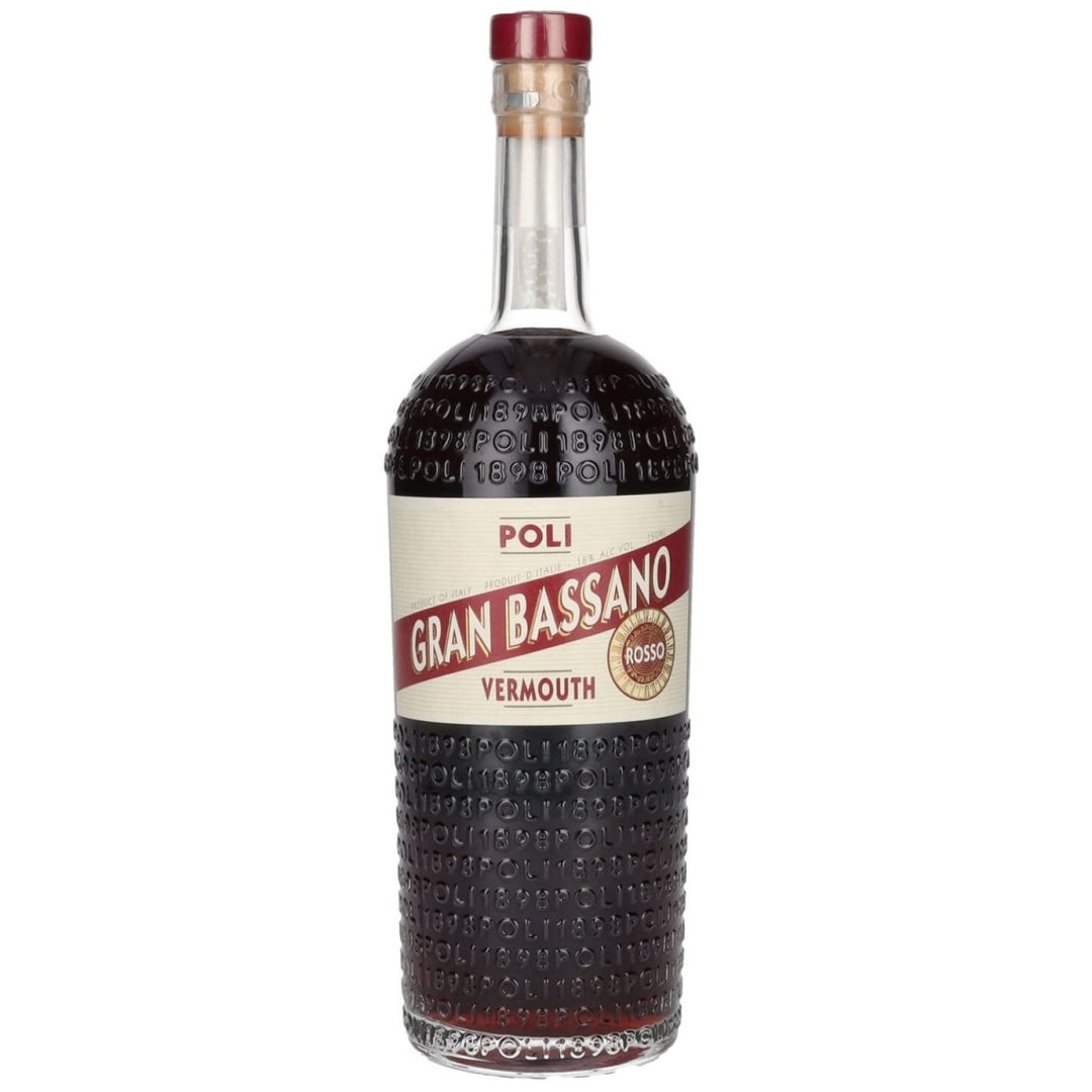 Jacopo Poli Gran Bassano Rosso Vermouth Wermut Rot Italien (1 x 0,7l) - Versanel - Spirituose