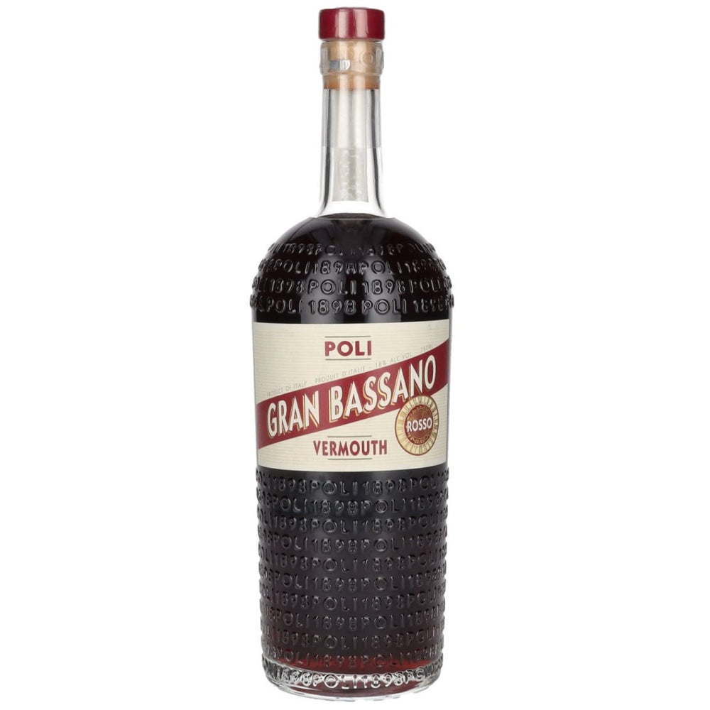 Jacopo Poli Gran Bassano Rosso Vermouth Wermut Rot Italien (3 x 0,7l) - Versanel - Spirituose