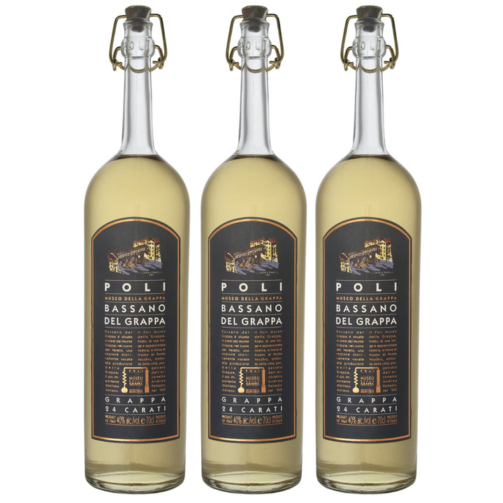 Jacopo Poli POLI Bassano Del Grappa 24 carati Italien (3 x 0,7l) - Versanel - Spirituose