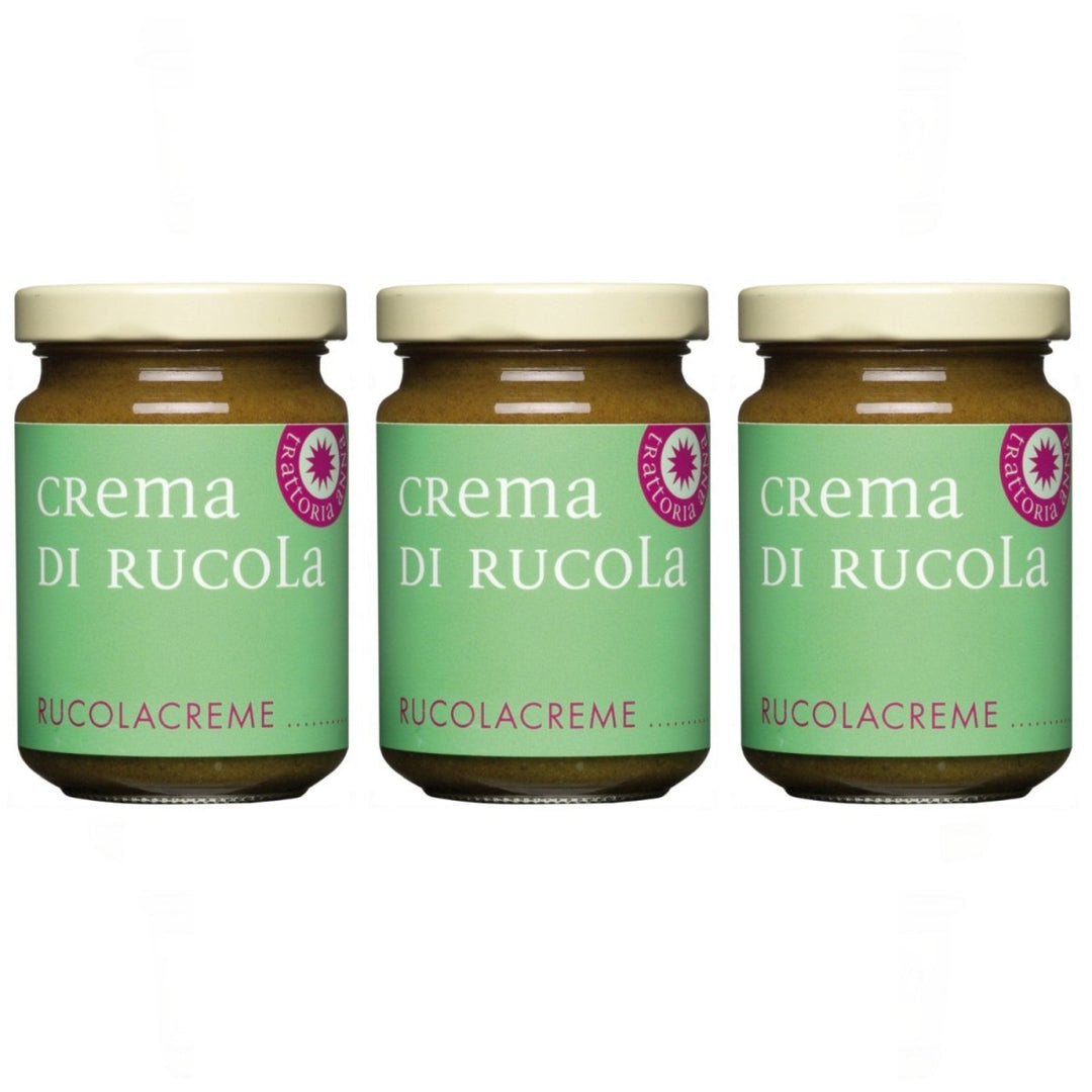 La Gallinara Trattoria Anna Crema di Rucola Italien (3 x 130g) - Versanel - 