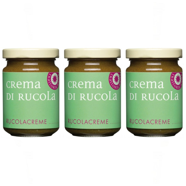 La Gallinara Trattoria Anna Crema di Rucola Italien (3 x 130g) - Versanel - 