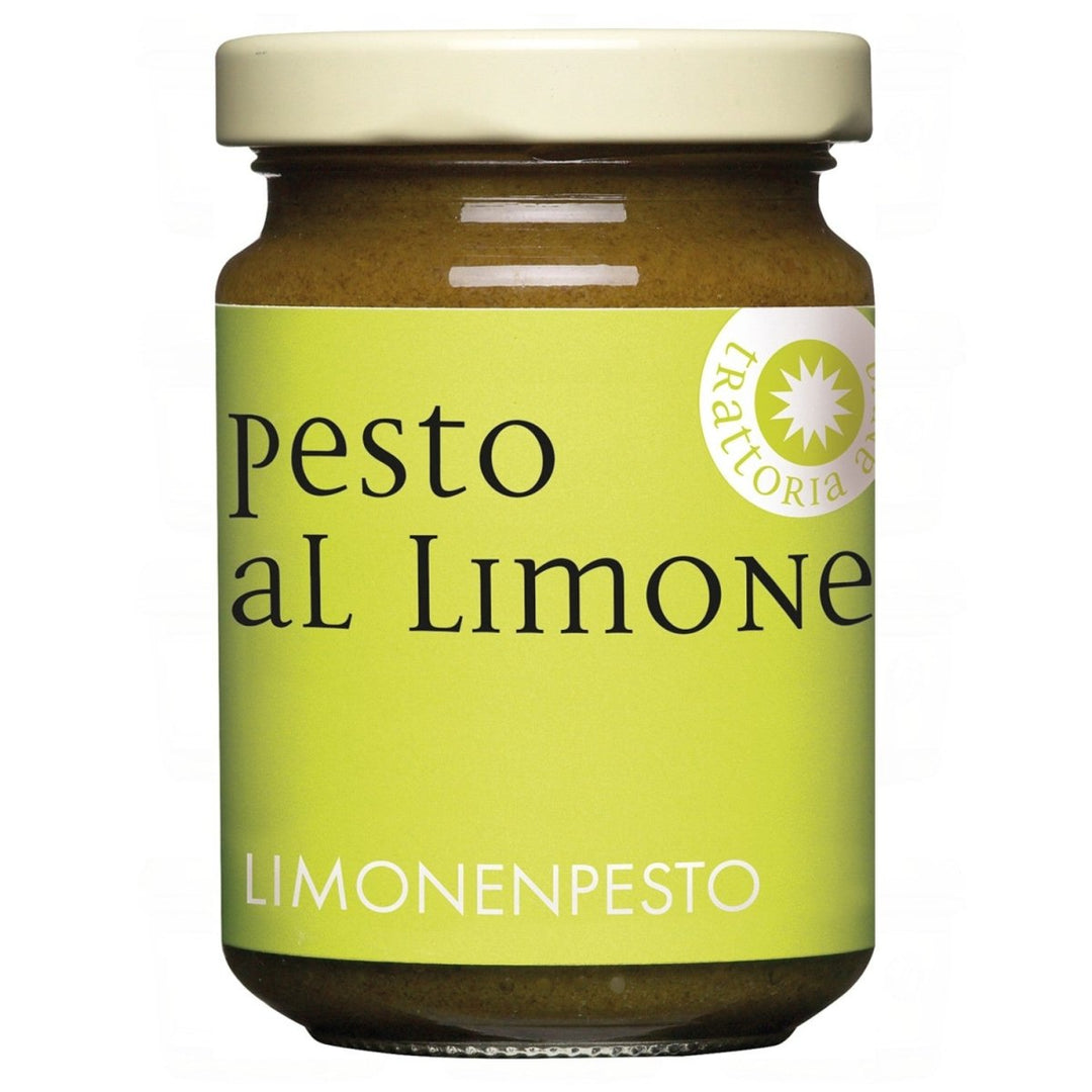 La Gallinara Trattoria Anna Pesto al Limone Pesto mit Zitrone Italien (1 x 130g) - Versanel - 