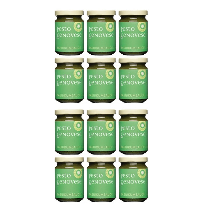 La Gallinara Trattoria Anna Pesto Genovese Pesto nach genueser Art Italien (12 x 130g) - Versanel - 