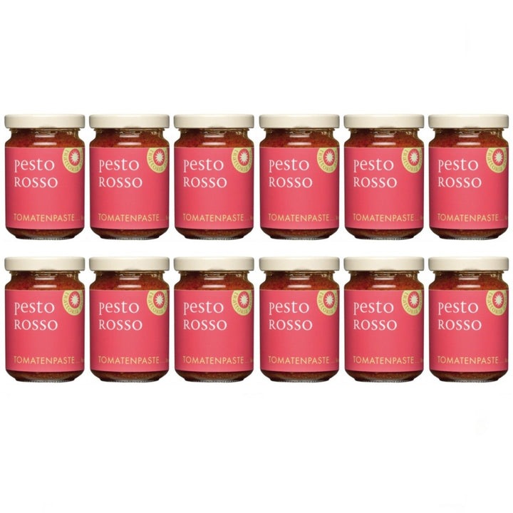 La Gallinara Trattoria Anna Pesto Rosso Rotes Pesto Italien (12 x 130g) - Versanel - 