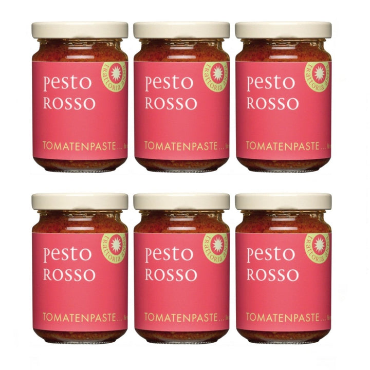 La Gallinara Trattoria Anna Pesto Rosso Rotes Pesto Italien (6 x 130g) - Versanel - 