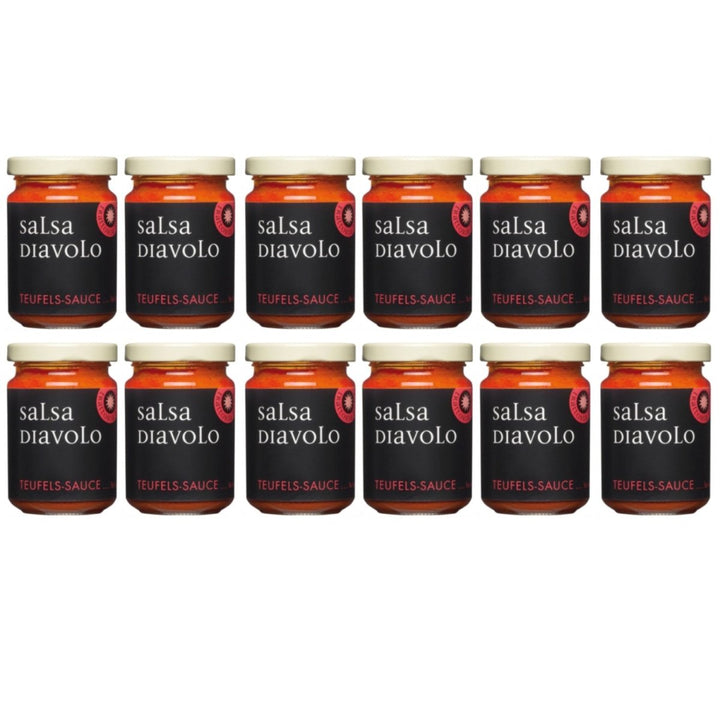 La Gallinara Trattoria Anna Salsa Diavolo Teufels - Sauce Italien (12 x 130g) - Versanel - 