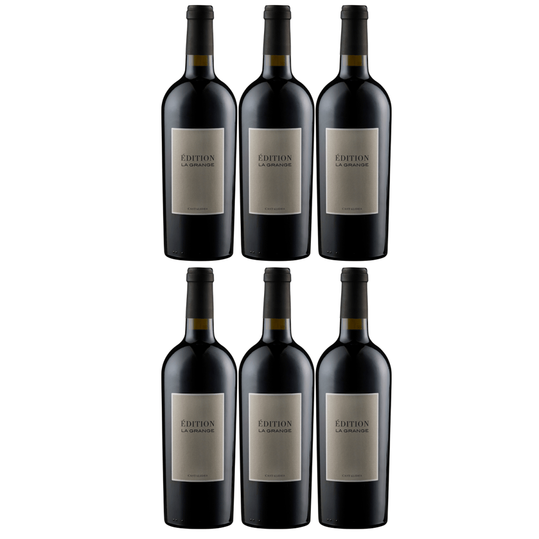 La Grange Castalides Edition AOP Languedoc Rotwein Wein Trocken Languedoc Frankreich (6 x 0,75l) - Versanel - Wein