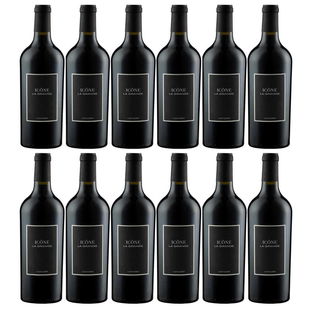 La Grange Castalides Icône AOP Coteaux du Languedoc Rotwein Wein Trocken Languedoc Frankreich (12 x 0,75l) - Versanel - Wein