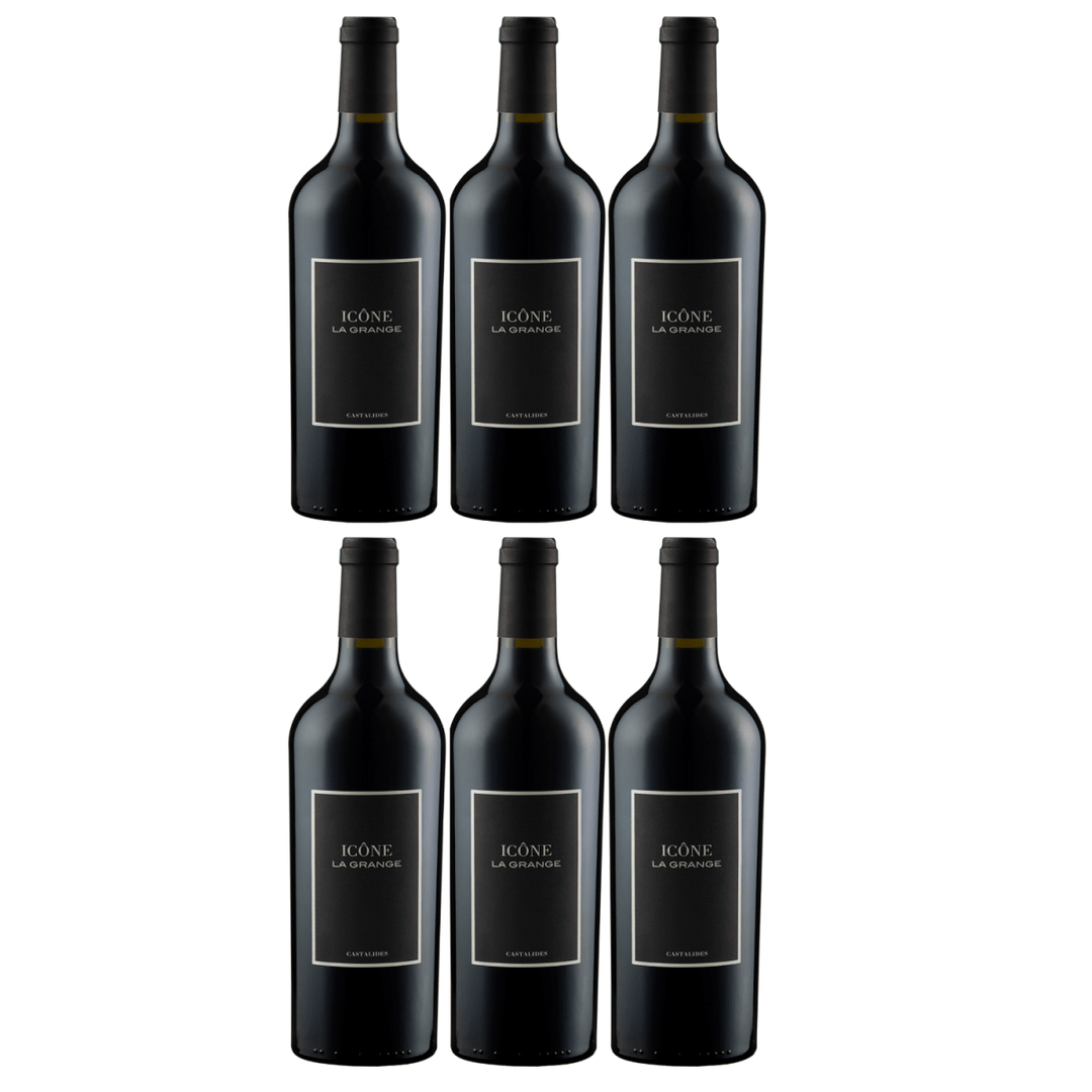 La Grange Castalides Icône AOP Coteaux du Languedoc Rotwein Wein Trocken Languedoc Frankreich (6 x 0,75l) - Versanel - Wein