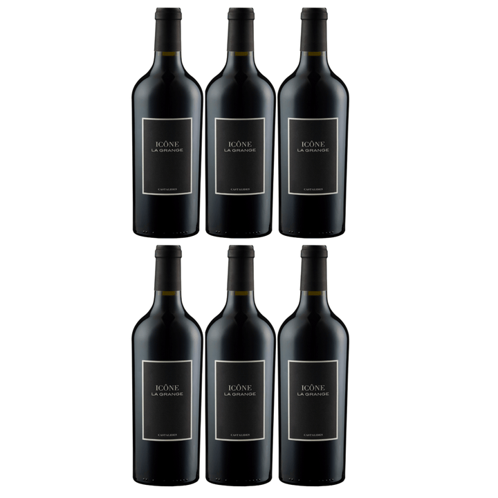 La Grange Castalides Icône AOP Coteaux du Languedoc Rotwein Wein Trocken Languedoc Frankreich (6 x 0,75l) - Versanel - Wein